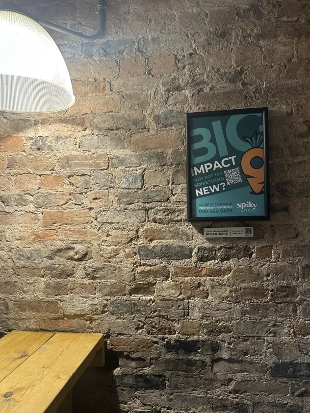 Spiky Carrot at Ebenezer's Nantwich