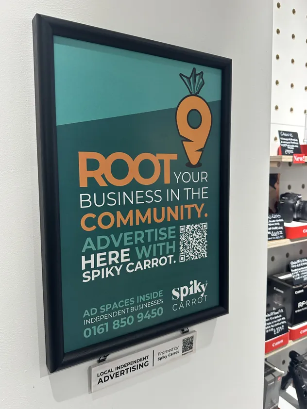 Spiky Carrot at Share Your Story In Altrincham