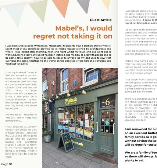 Carrot Club digital magazine featuring independent businesses