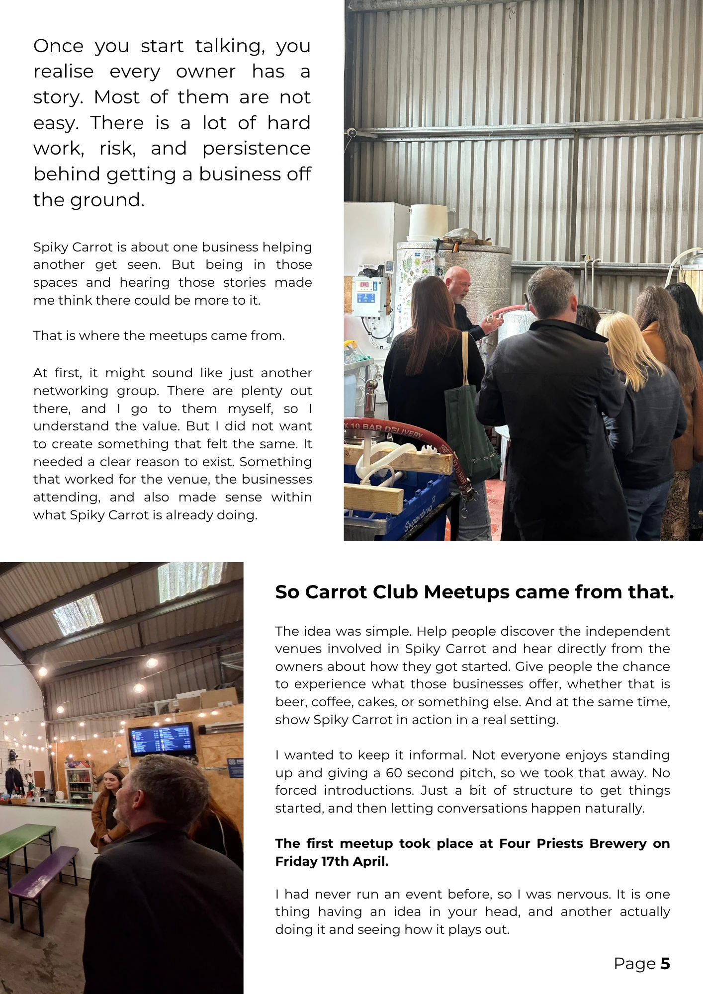 Carrot Club Magazine Issue 4 | April 2026 - Spiky Carrot