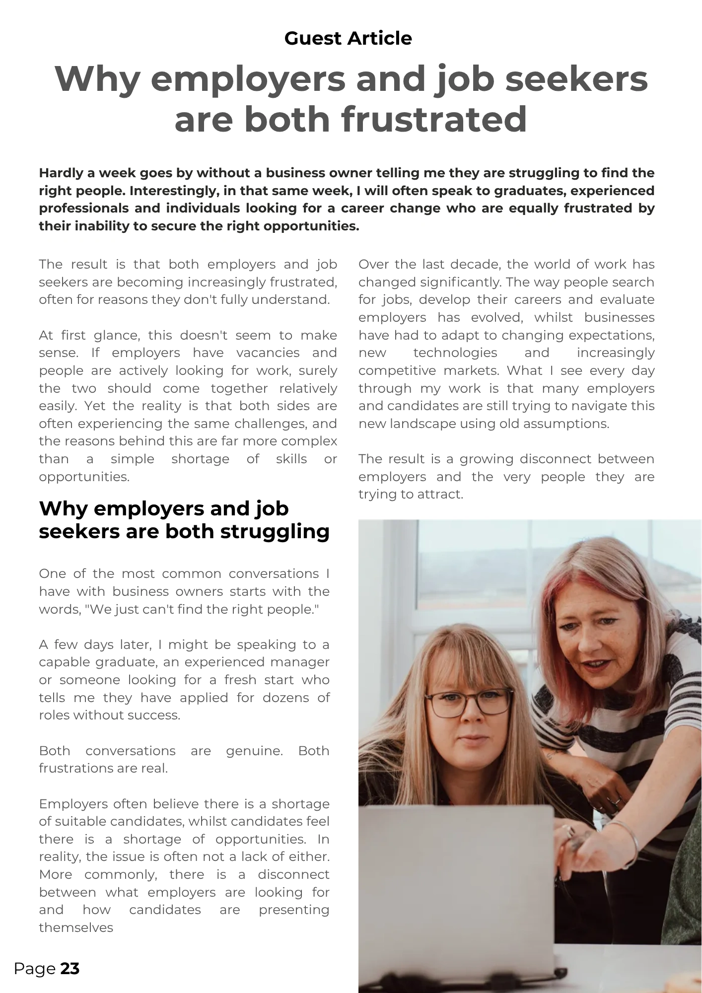 Why employers and job seekers are both frustrated