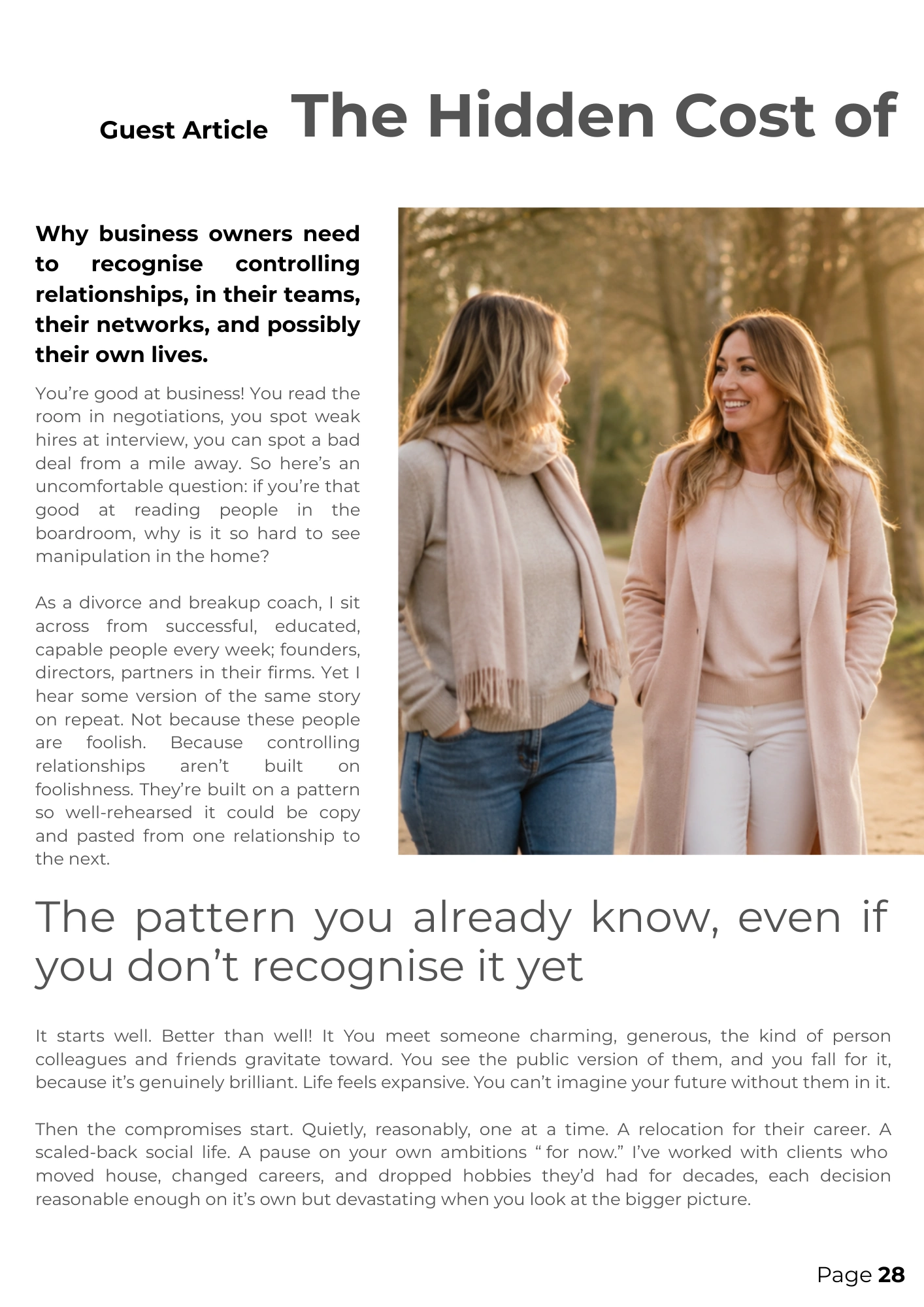 The Hidden Cost of  the “Perfect” Partner